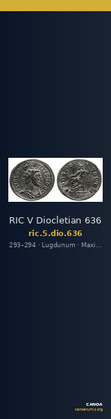RIC V Diocletian 636 — CANOA