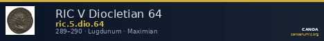 RIC V Diocletian 64 — CANOA
