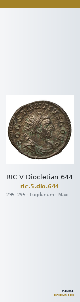 RIC V Diocletian 644 — CANOA