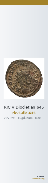 RIC V Diocletian 645 — CANOA