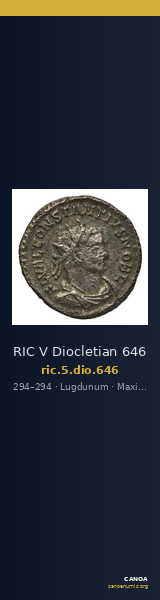 RIC V Diocletian 646 — CANOA