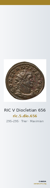 RIC V Diocletian 656 — CANOA