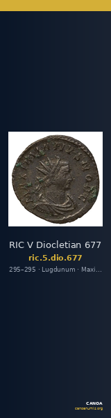 RIC V Diocletian 677 — CANOA