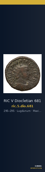 RIC V Diocletian 681 — CANOA