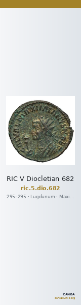 RIC V Diocletian 682 — CANOA