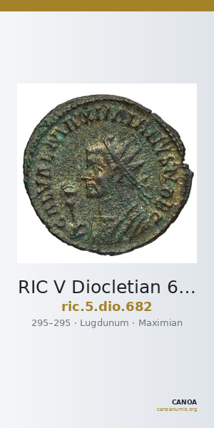 RIC V Diocletian 682 — CANOA