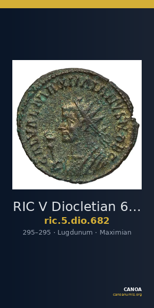 RIC V Diocletian 682 — CANOA