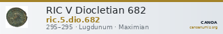 RIC V Diocletian 682 — CANOA