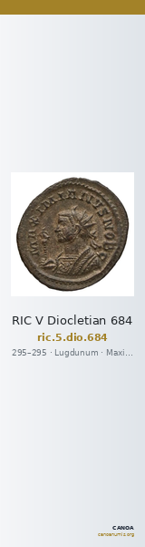 RIC V Diocletian 684 — CANOA