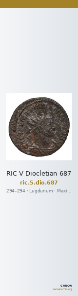 RIC V Diocletian 687 — CANOA