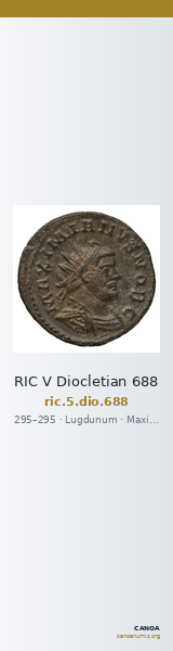 RIC V Diocletian 688 — CANOA