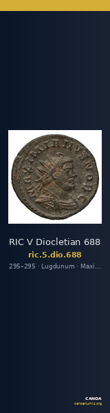 RIC V Diocletian 688 — CANOA