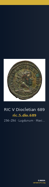 RIC V Diocletian 689 — CANOA