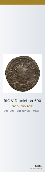 RIC V Diocletian 690 — CANOA