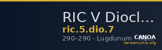RIC V Diocletian 7 — CANOA