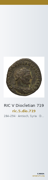 RIC V Diocletian 719 — CANOA