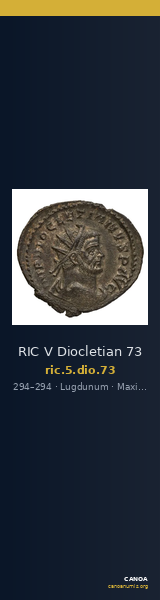 RIC V Diocletian 73 — CANOA