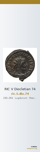 RIC V Diocletian 74 — CANOA