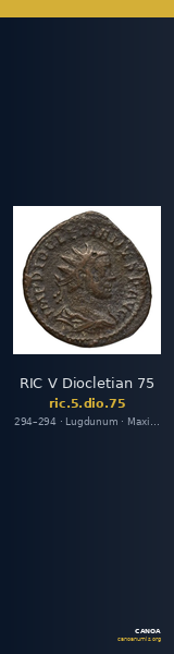 RIC V Diocletian 75 — CANOA