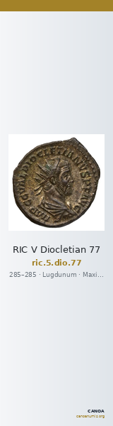 RIC V Diocletian 77 — CANOA