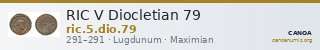 RIC V Diocletian 79 — CANOA