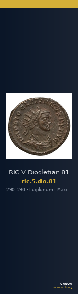 RIC V Diocletian 81 — CANOA