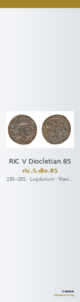 RIC V Diocletian 85 — CANOA