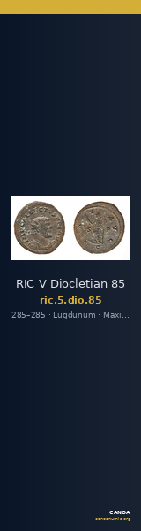 RIC V Diocletian 85 — CANOA
