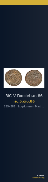RIC V Diocletian 86 — CANOA