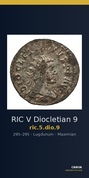 RIC V Diocletian 9 — CANOA