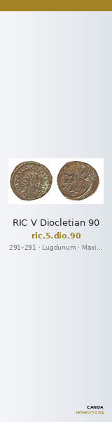 RIC V Diocletian 90 — CANOA