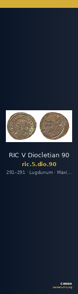RIC V Diocletian 90 — CANOA