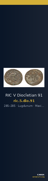 RIC V Diocletian 91 — CANOA