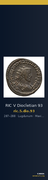 RIC V Diocletian 93 — CANOA