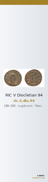 RIC V Diocletian 94 — CANOA