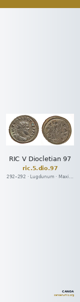 RIC V Diocletian 97 — CANOA