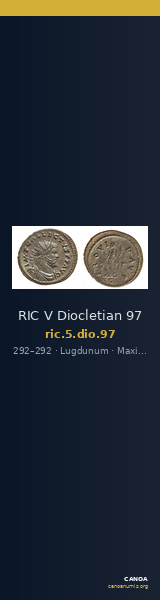 RIC V Diocletian 97 — CANOA