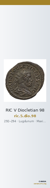RIC V Diocletian 98 — CANOA