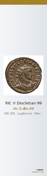 RIC V Diocletian 99 — CANOA