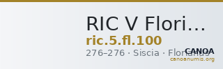 RIC V Florian 100 — CANOA
