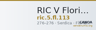 RIC V Florian 113 — CANOA