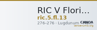 RIC V Florian 13 — CANOA