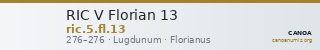 RIC V Florian 13 — CANOA