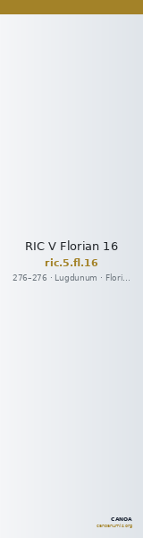 RIC V Florian 16 — CANOA