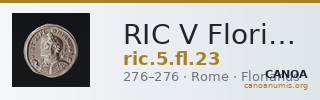RIC V Florian 23 — CANOA