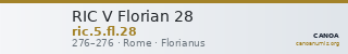 RIC V Florian 28 — CANOA