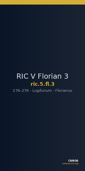 RIC V Florian 3 — CANOA