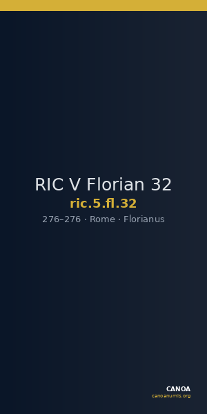 RIC V Florian 32 — CANOA
