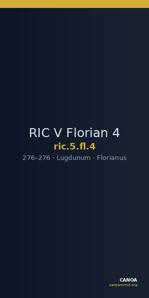 RIC V Florian 4 — CANOA