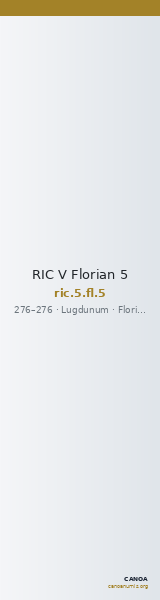 RIC V Florian 5 — CANOA